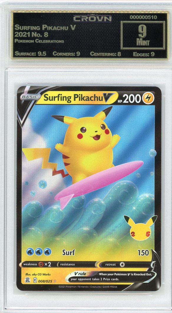 Surfing Pikachu V