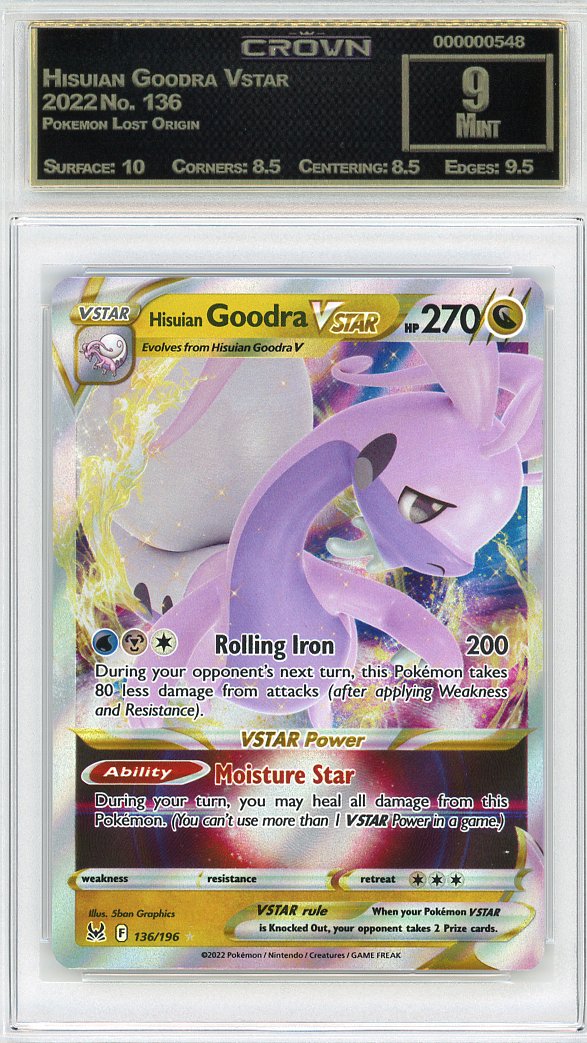 Hisuian Goodra Vstar