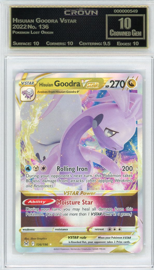 Hisuian Goodra Vstar