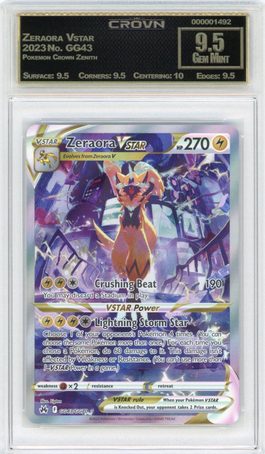 Zeraora Vstar
