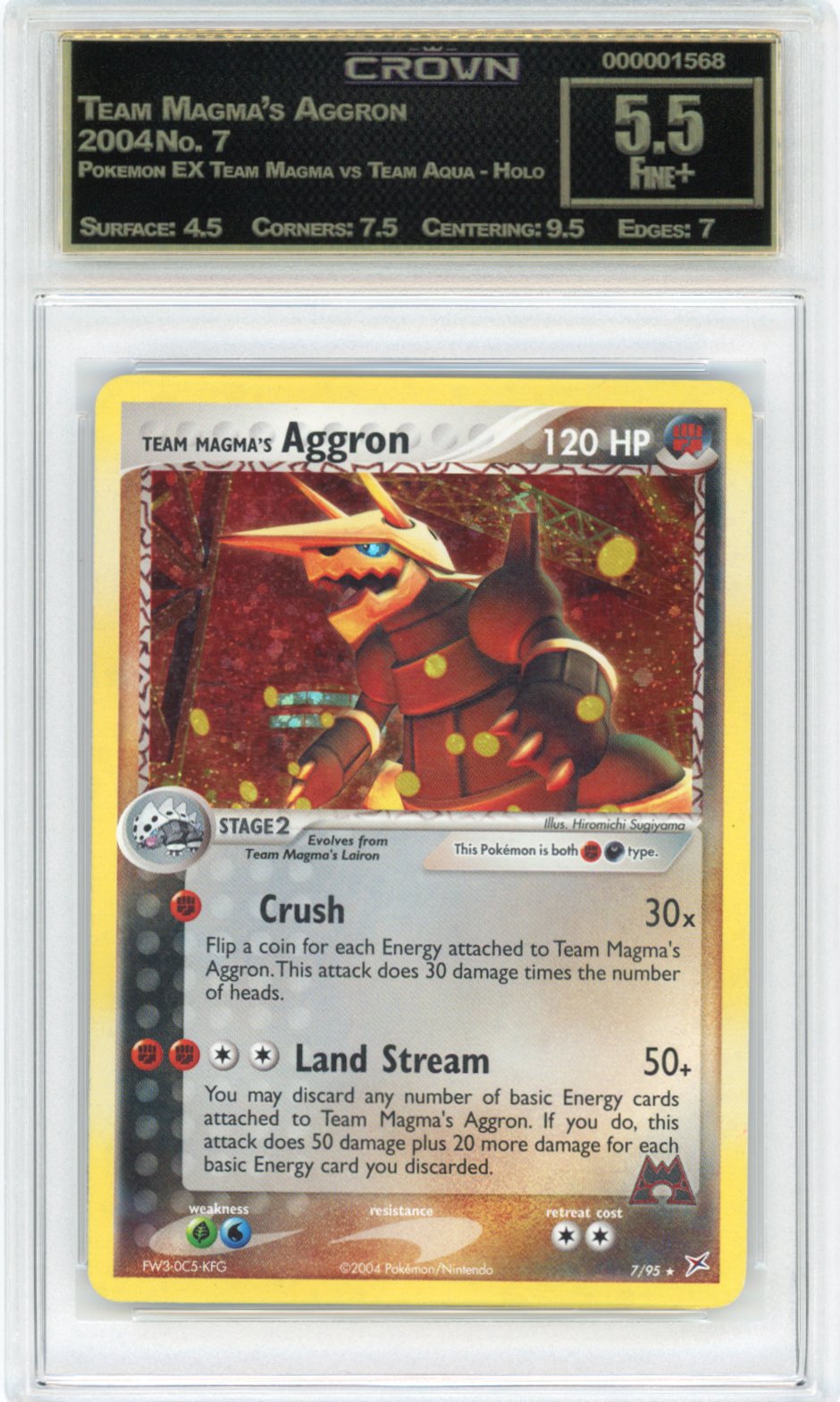 Team Magma's Aggron