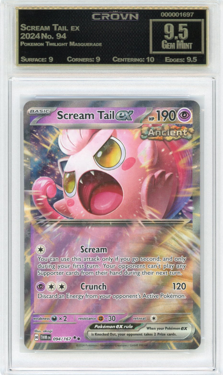 Scream Tail ex