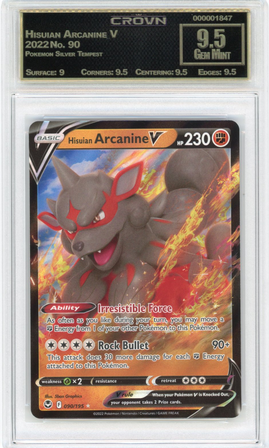 Hisuian Arcanine V