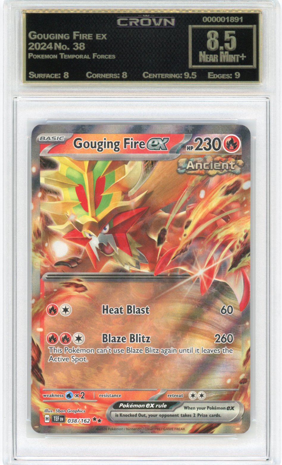 Gouging Fire ex