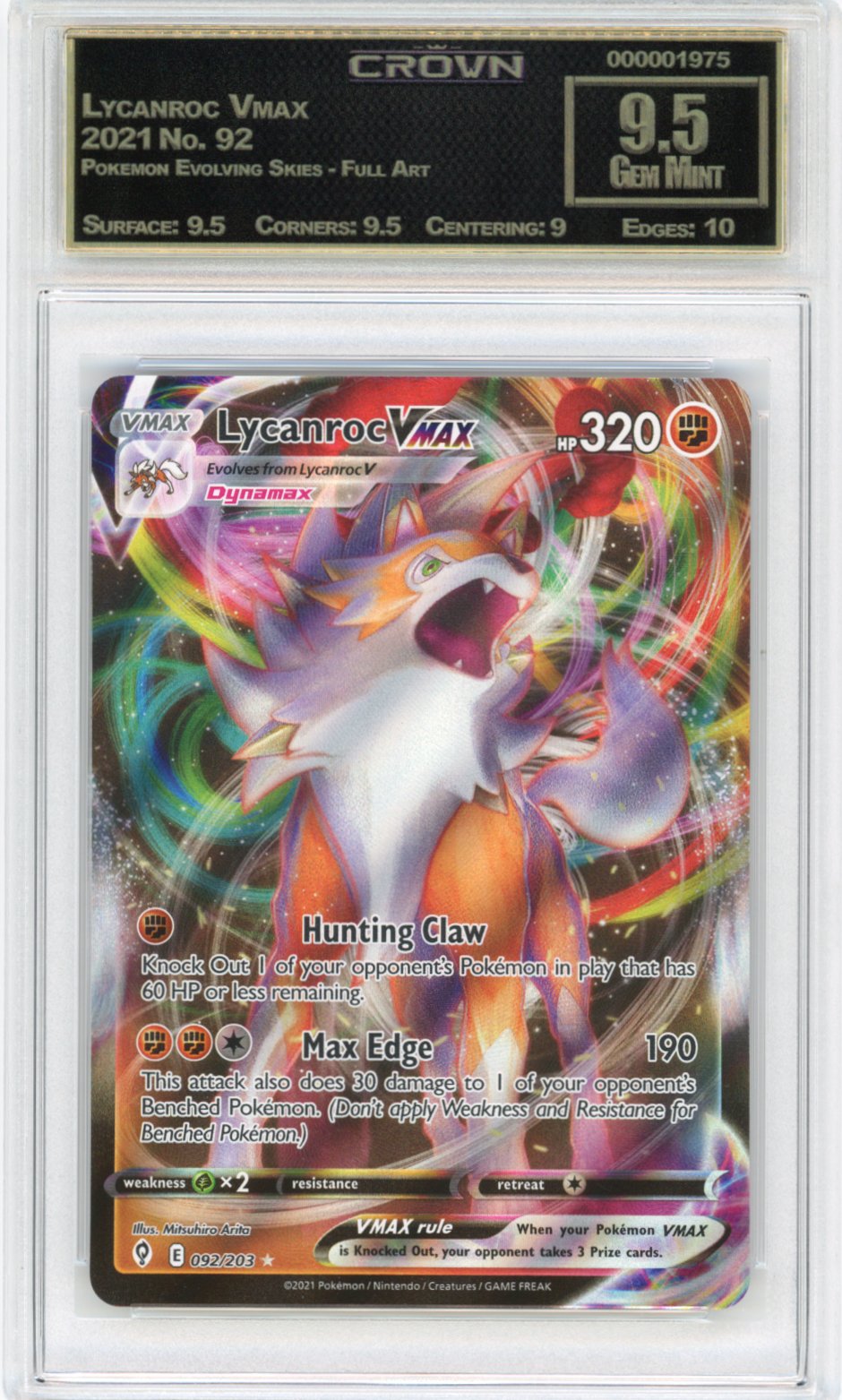 Lycanroc Vmax