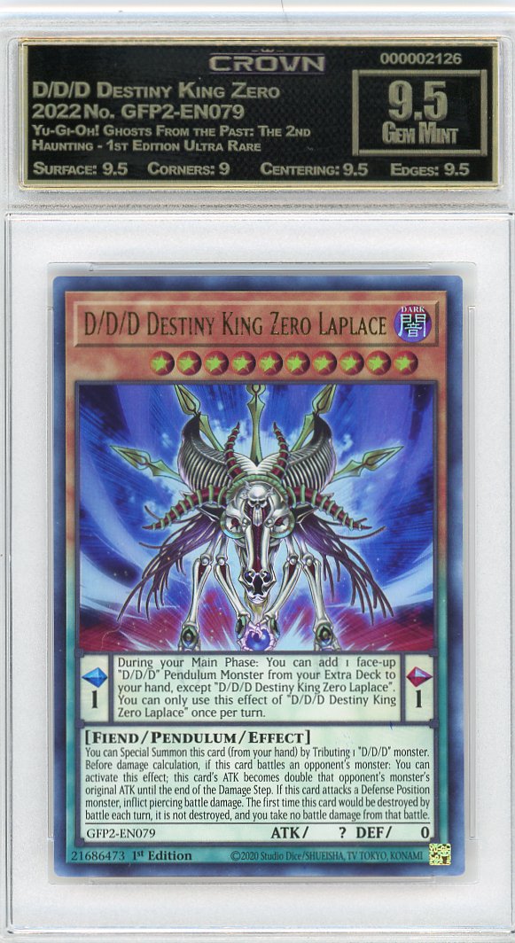 D/D/D Destiny King Zero Lapl…