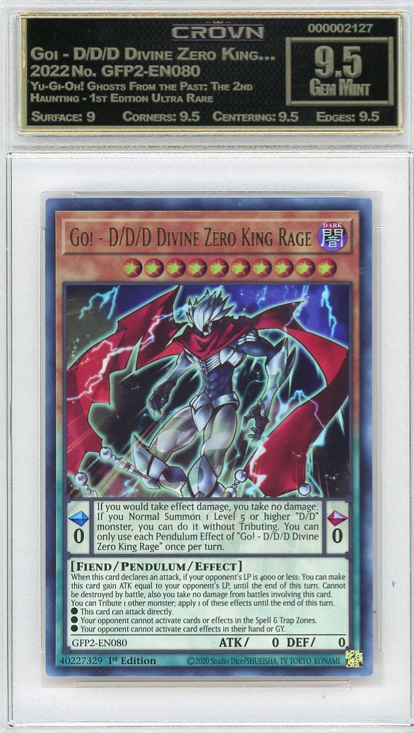 Goi - D/D/D Divine Zero King…