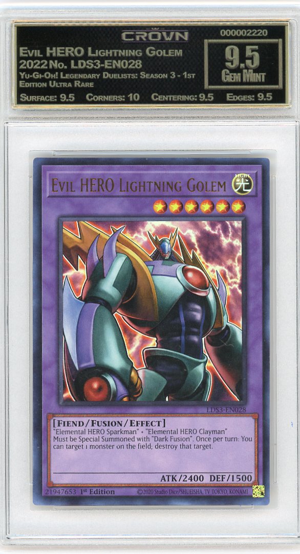 Evil HERO Lightning Golem