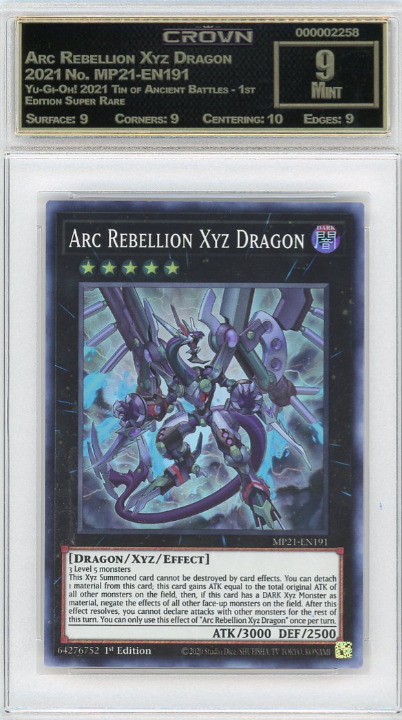 Arc Rebellion Xyz Dragon