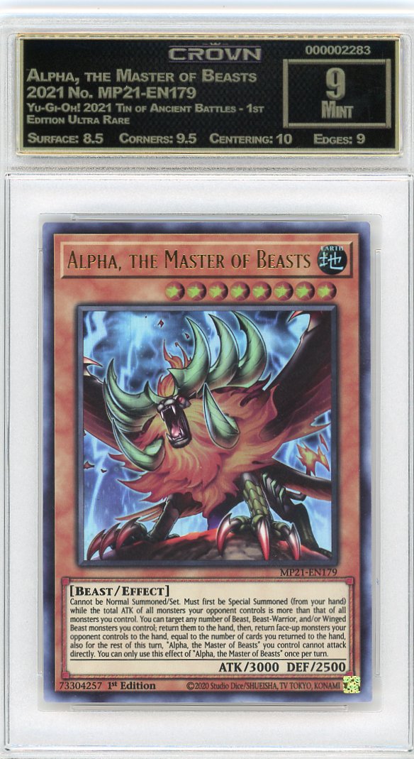 Alpha, the Master of Beasts