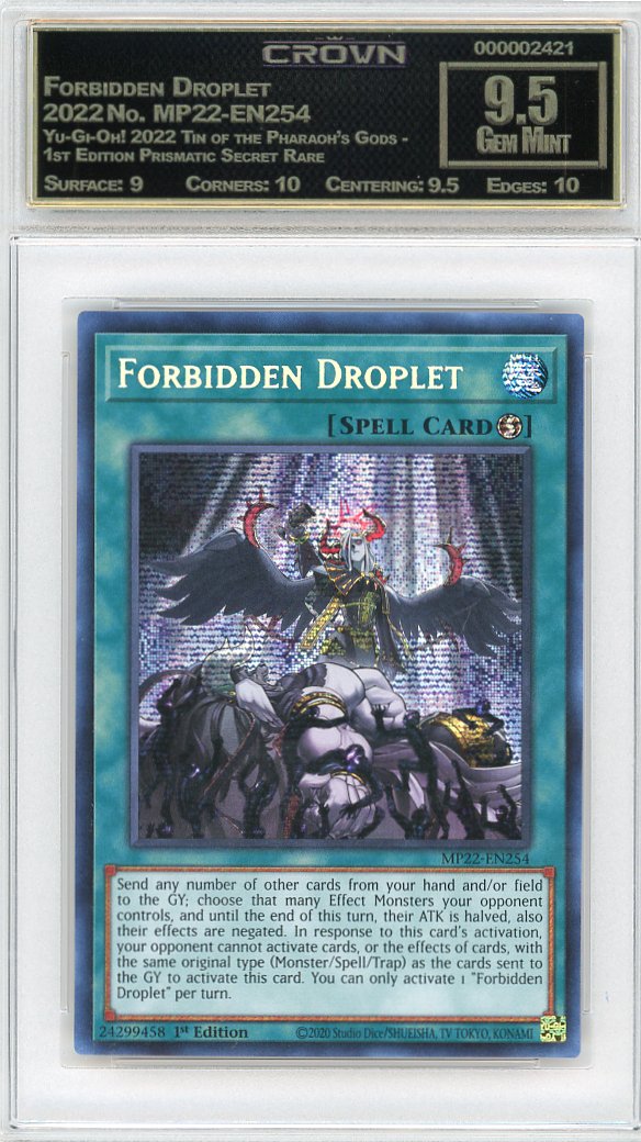 Forbidden Droplet