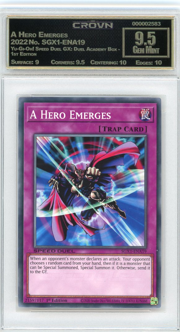 A Hero Emerges