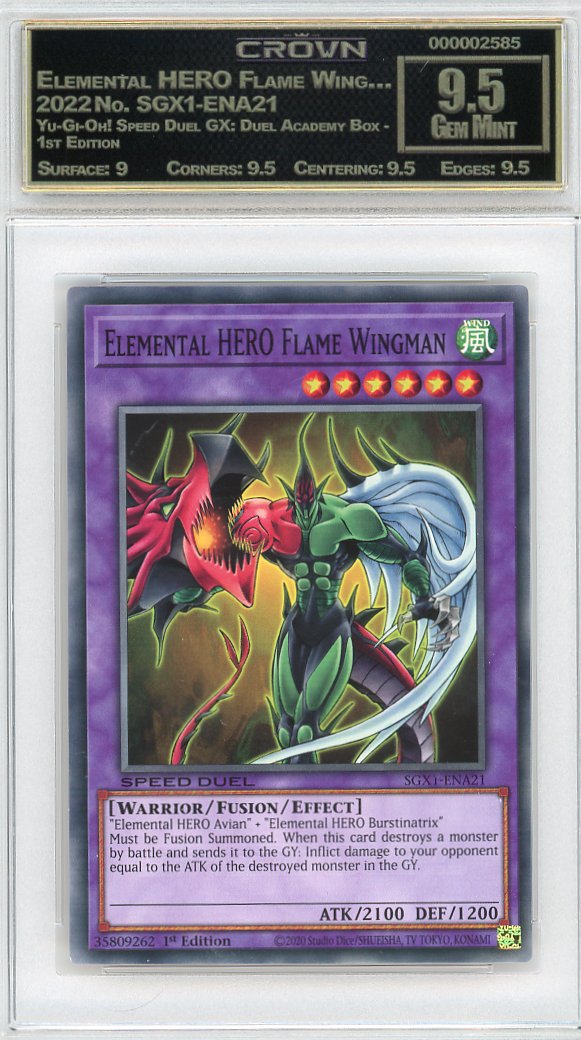 Elemental HERO Flame Wing…