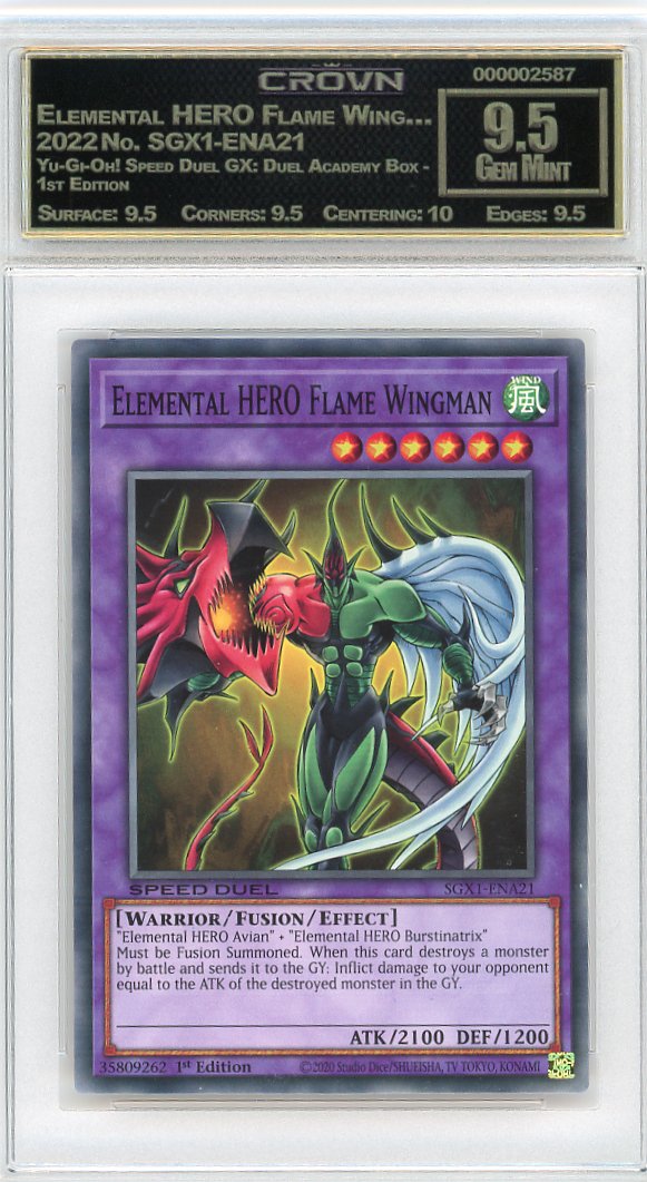 Elemental HERO Flame Wing…