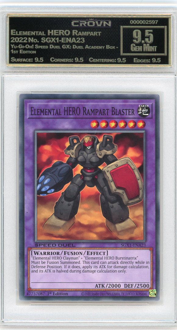 Elemental HERO Rampart Bla…