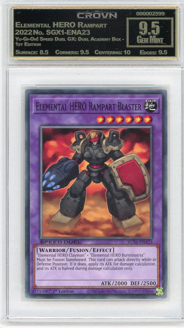 Elemental HERO Rampart Bla…