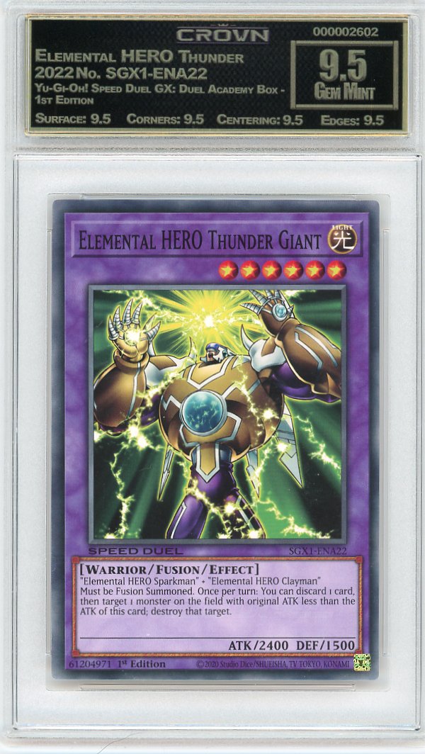 Elemental HERO Thunder Gia…
