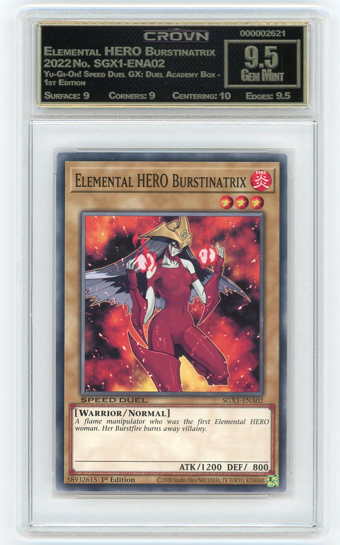 Elemental HERO Burstinatrix