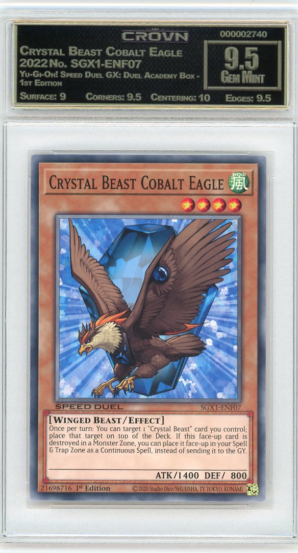 Crystal Beast Cobalt Eagle