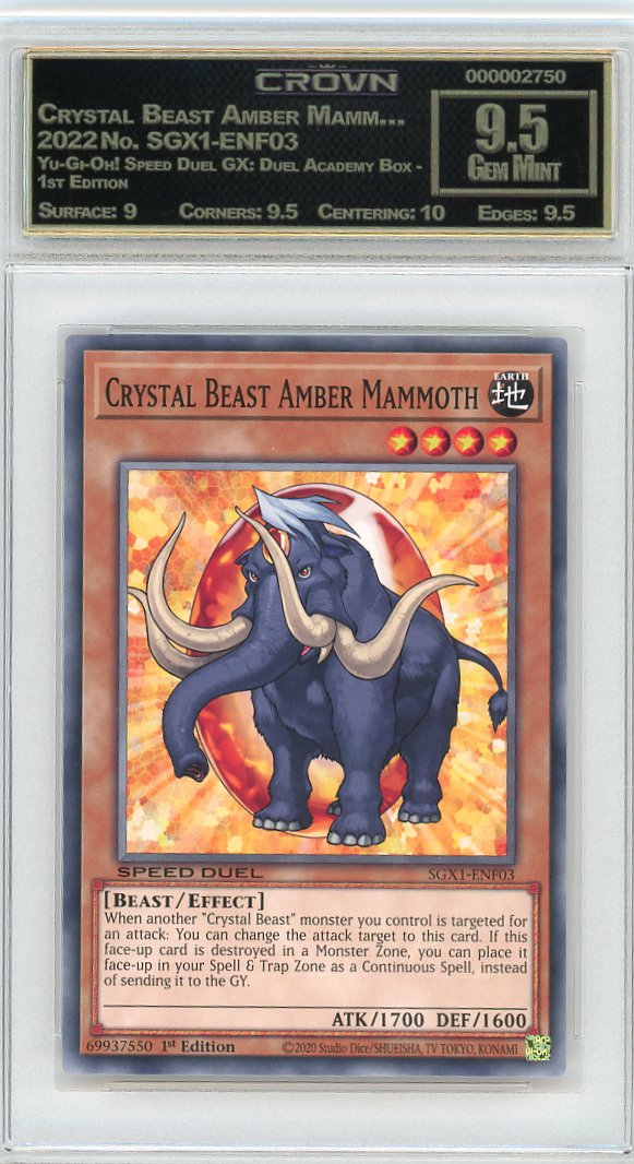 Crystal Beast Amber Mamm…
