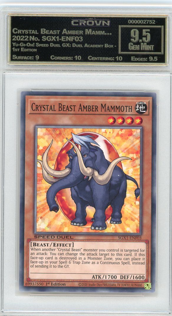 Crystal Beast Amber Mamm…
