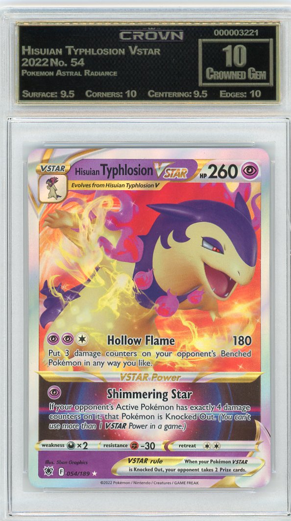 Hisuian Typhlosion Vstar