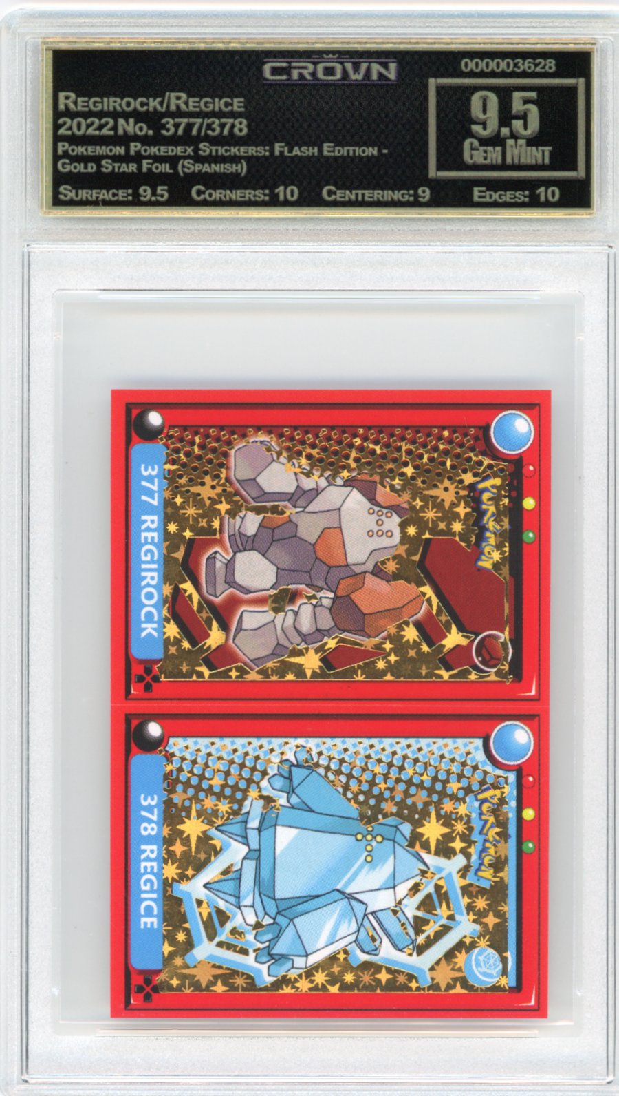 Regirock/Regice