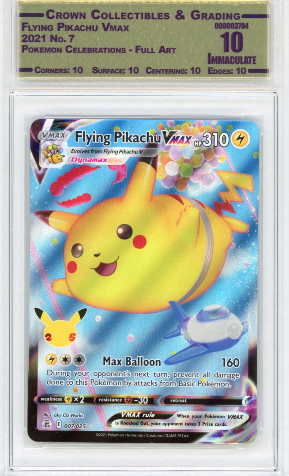 Flying Pikachu Vmax