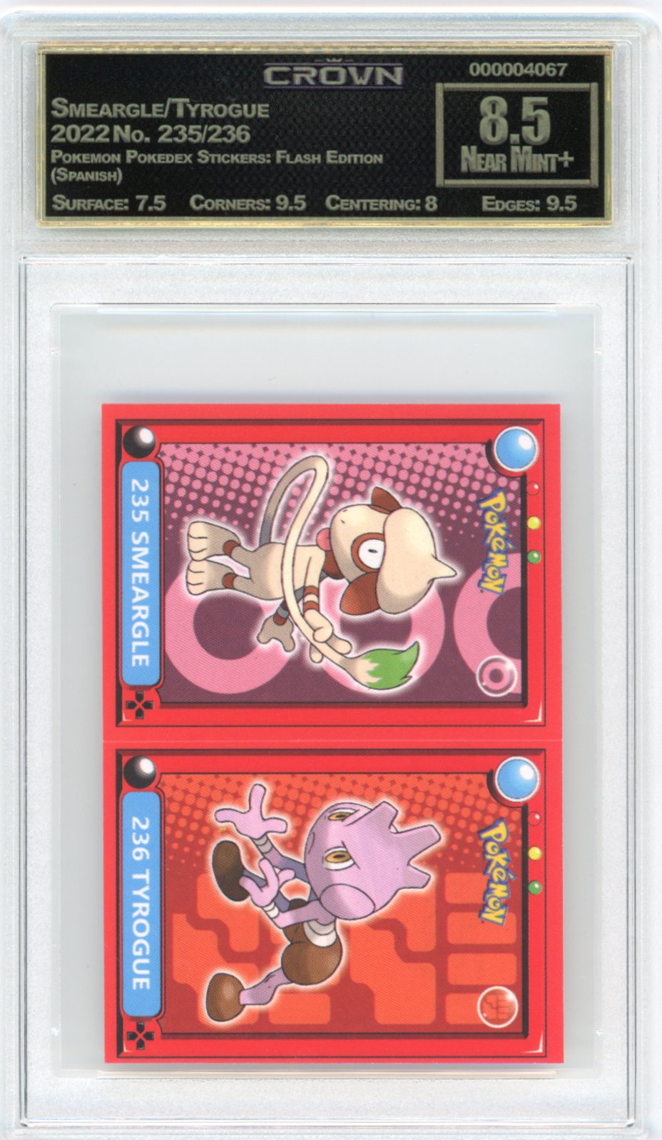 Smeargle/Tyrogue