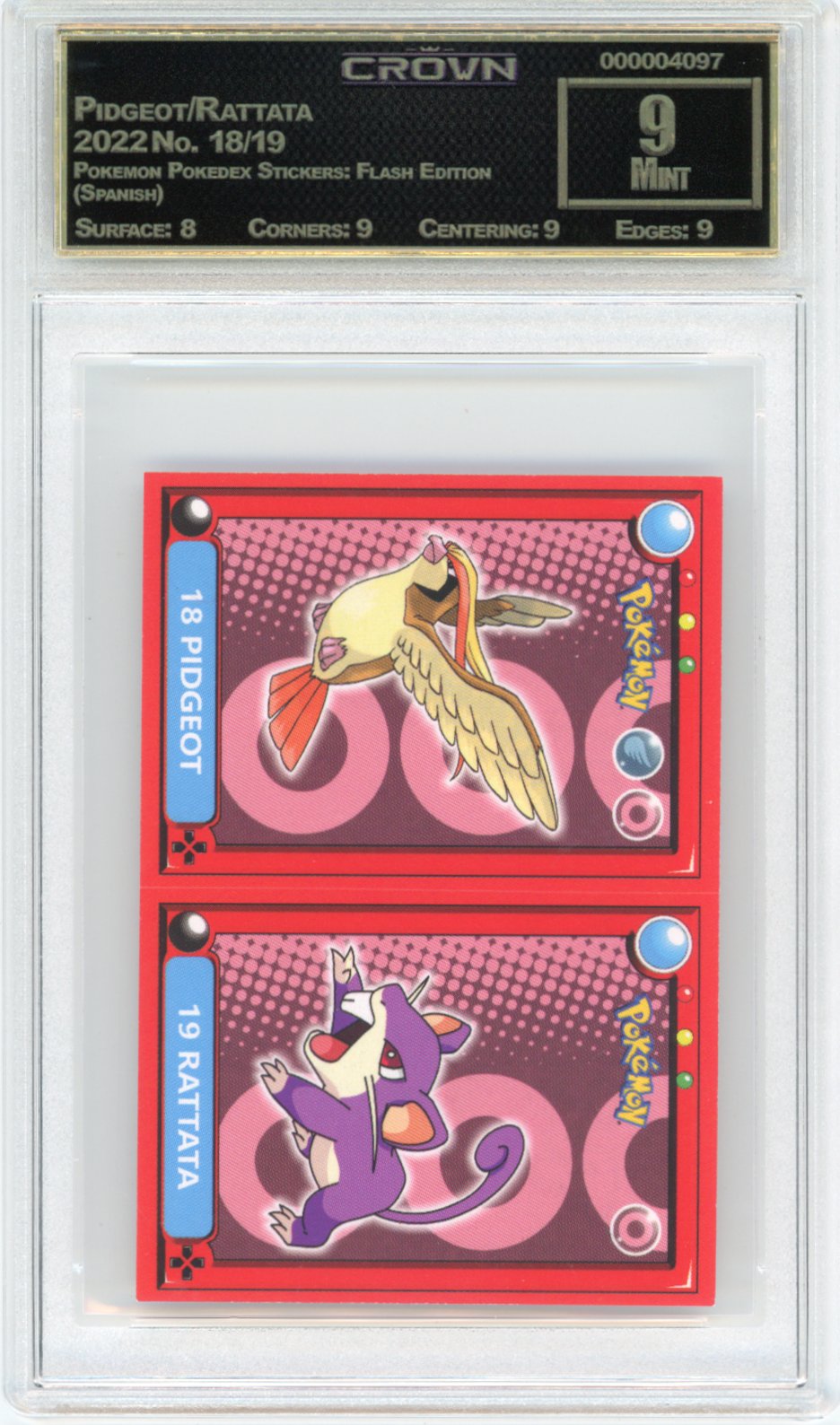 Pidgeot/Rattata