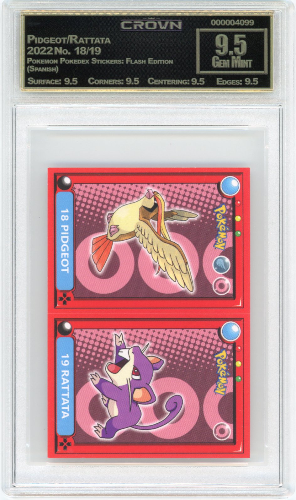 Pidgeot/Rattata