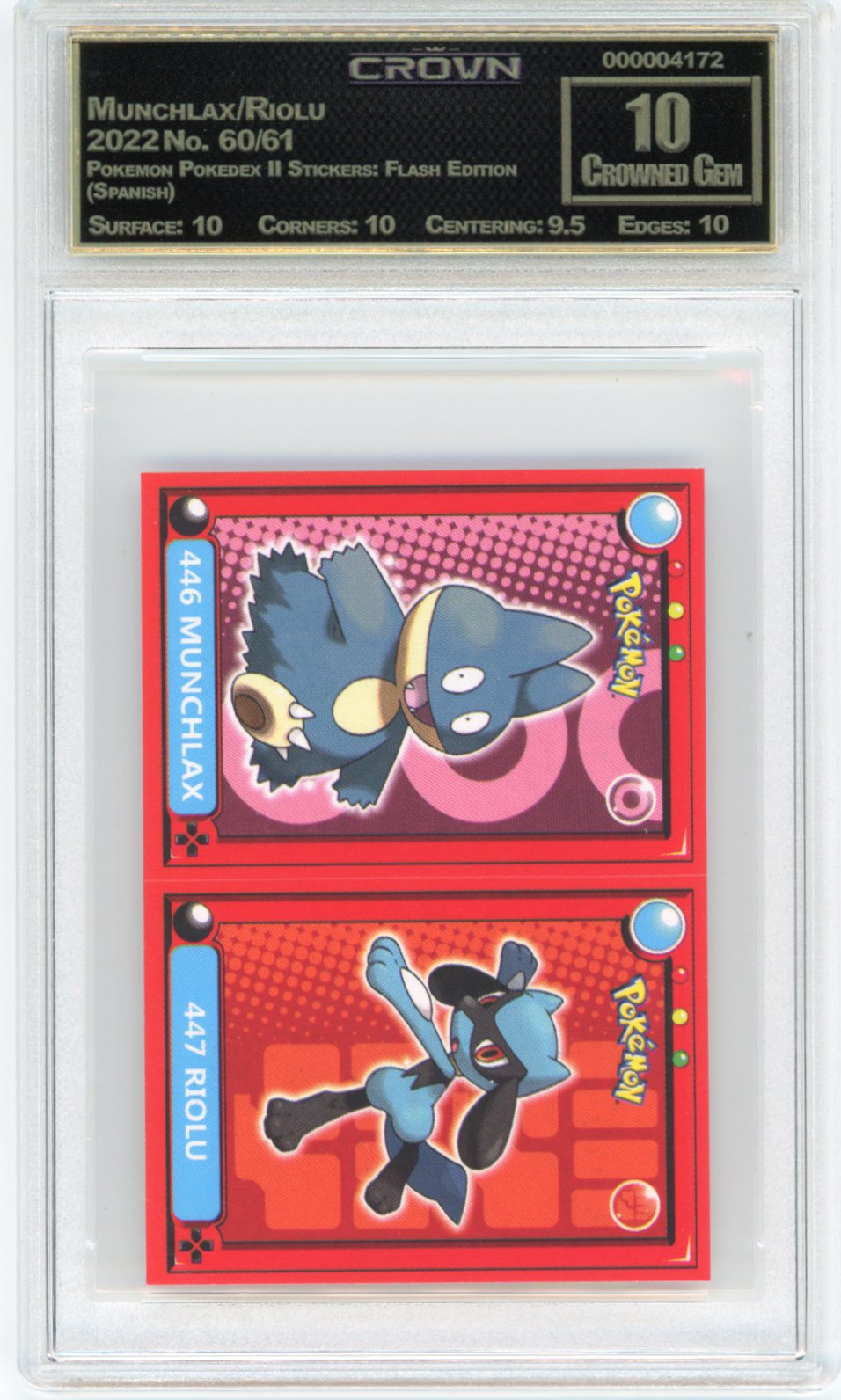 Munchlax/Riolu