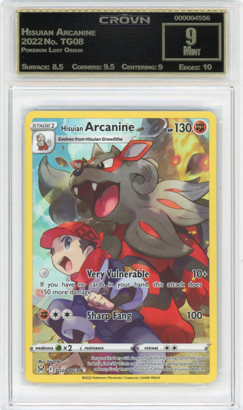 Hisuian Arcanine