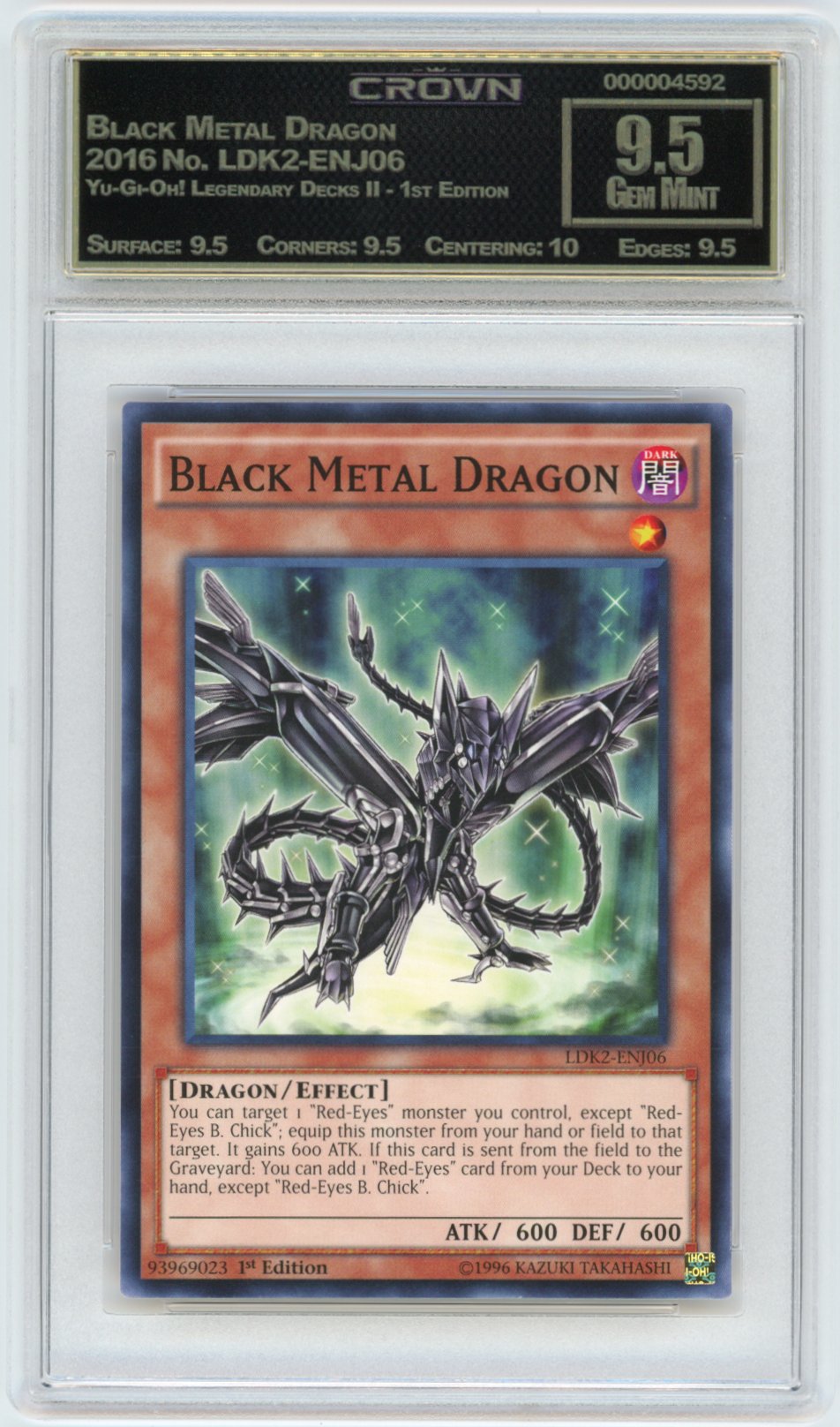 Black Metal Dragon