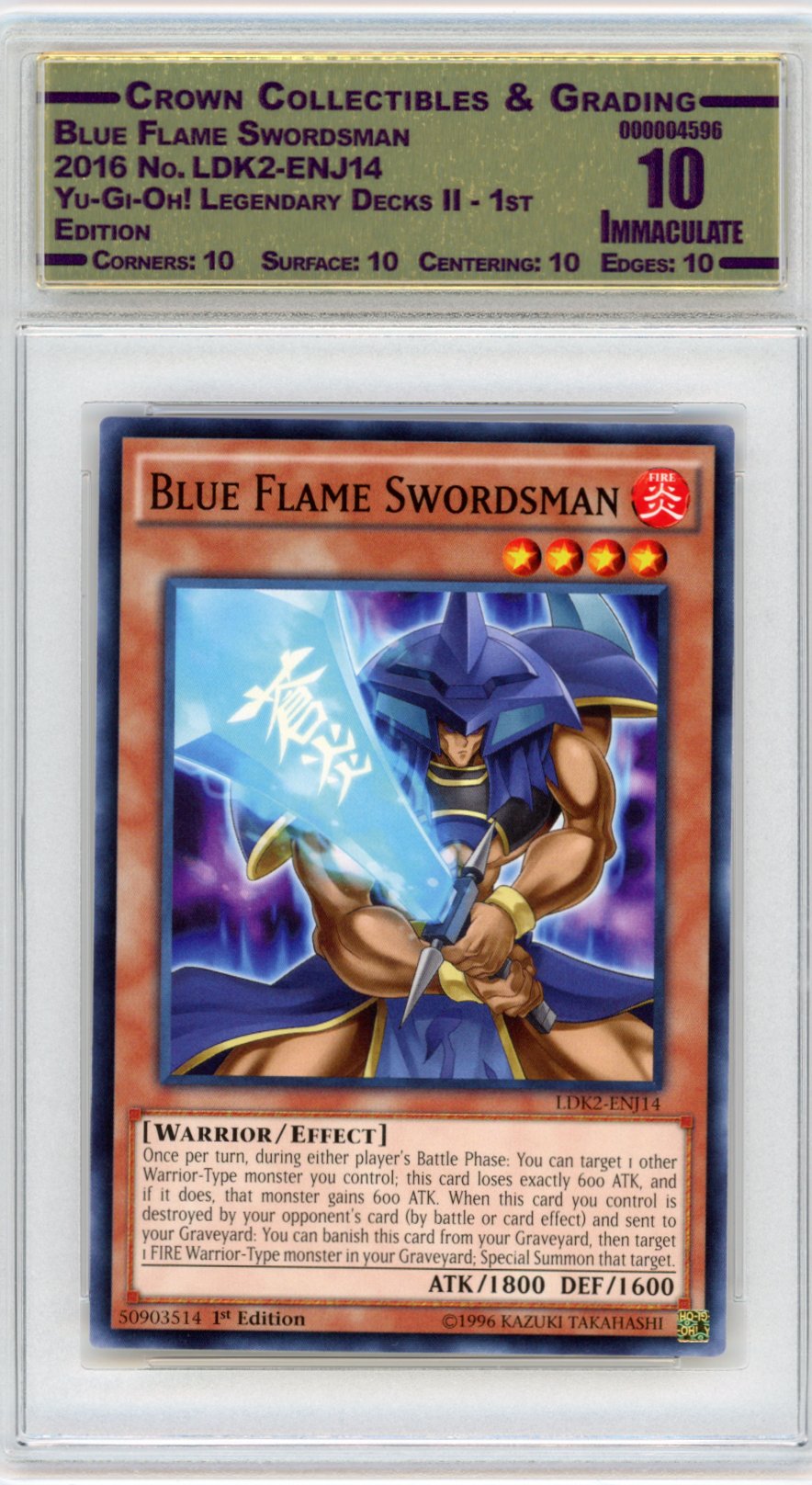 Blue Flame Swordsman