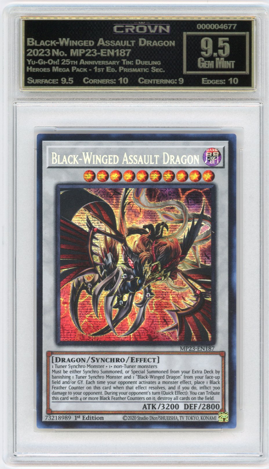 Black-Winged Assault Dragon