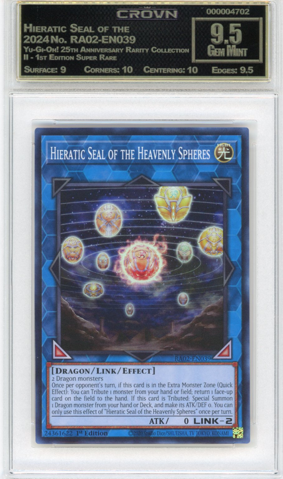 Hieratic Seal of the Heavenly…