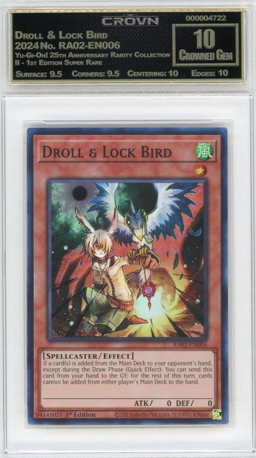 Droll & Lock Bird