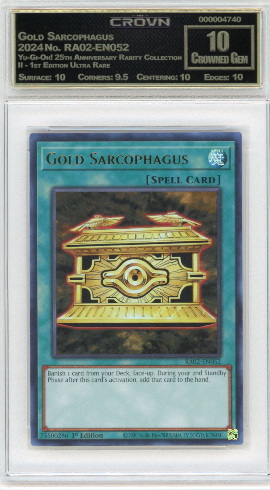 Gold Sarcophagus