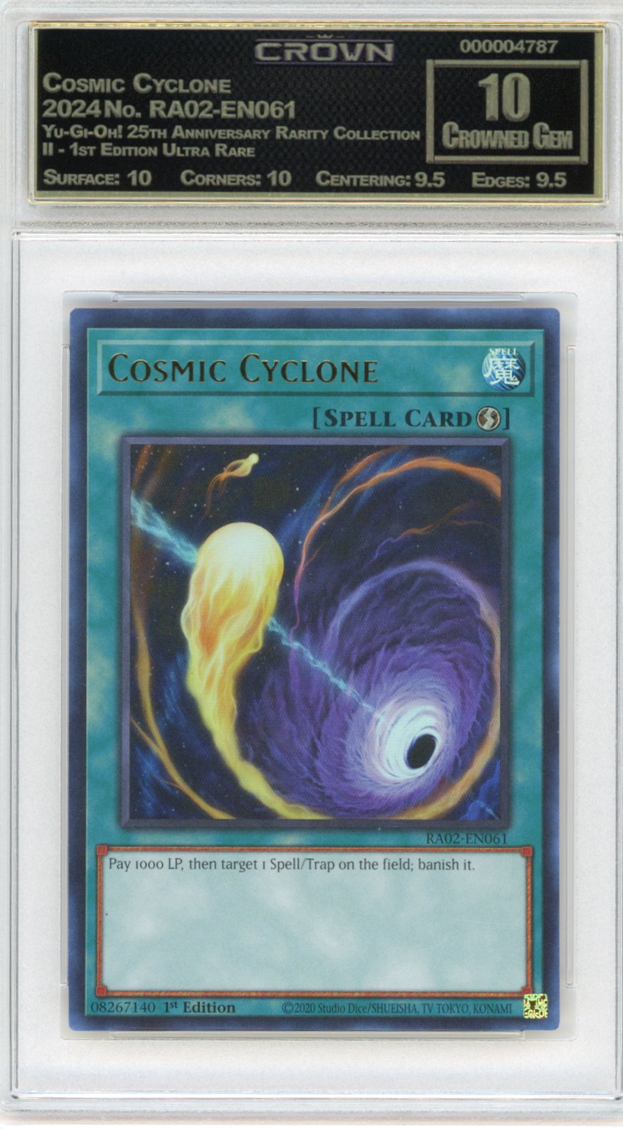 Cosmic Cyclone