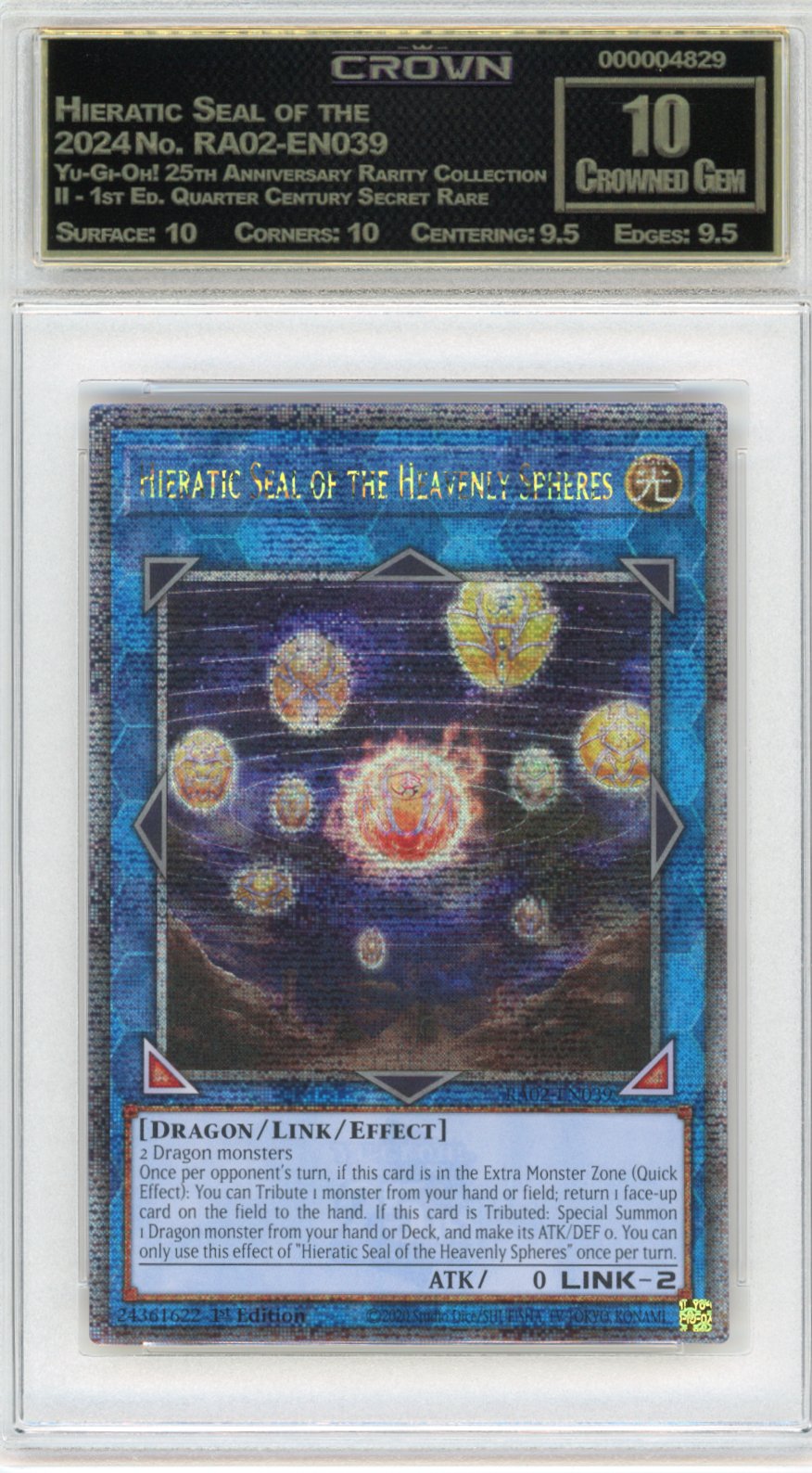 Hieratic Seal of the Heavenly…