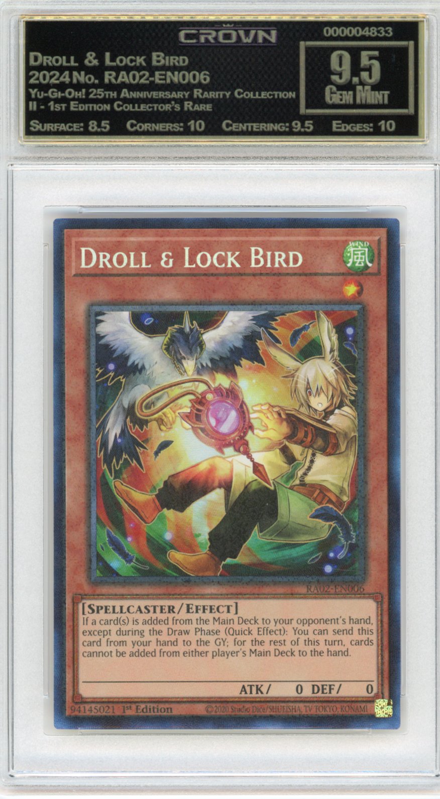 Droll & Lock Bird