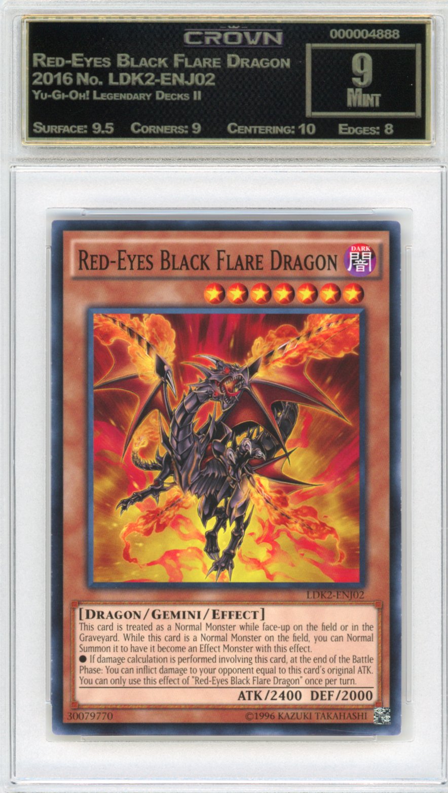 Red-Eyes Black Flare Dragon