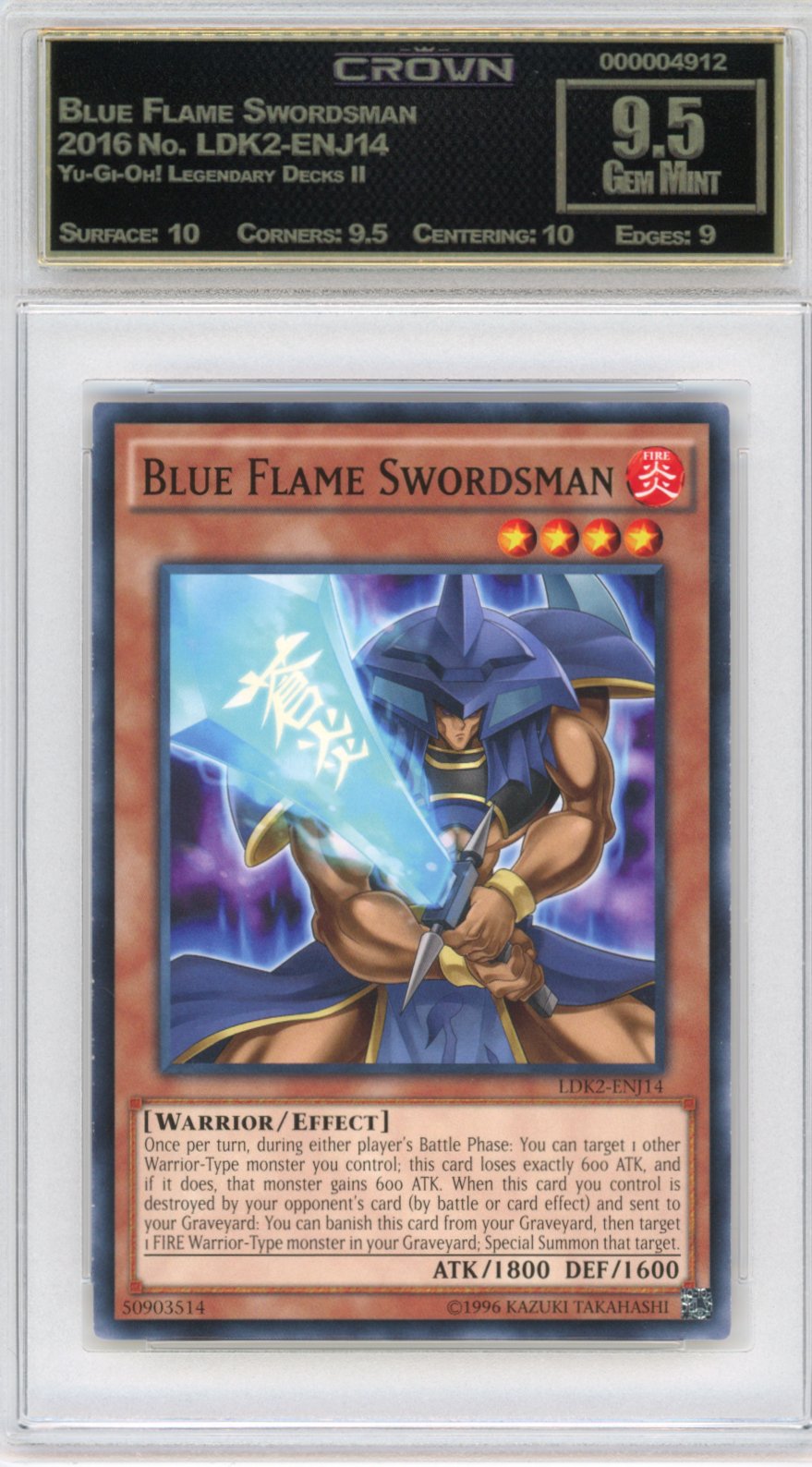 Blue Flame Swordsman