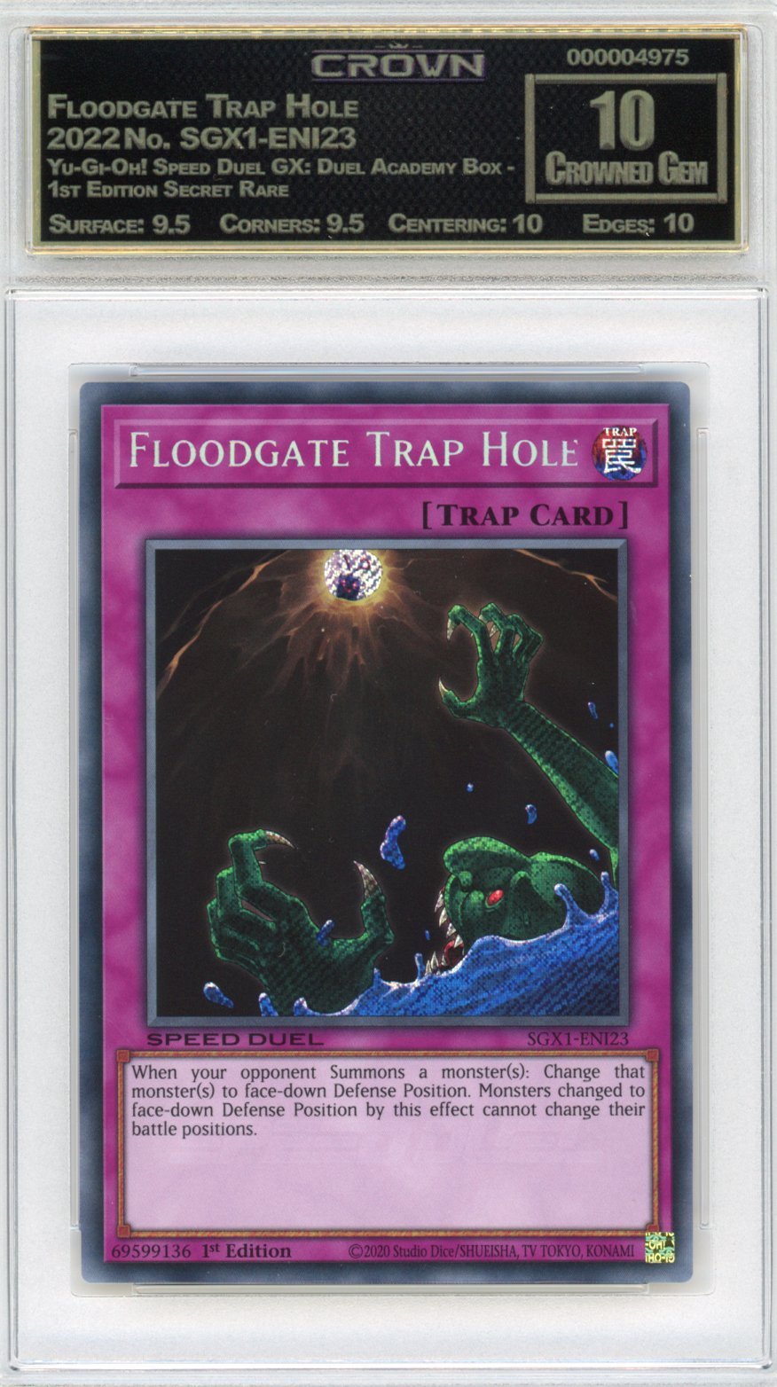 Floodgate Trap Hole