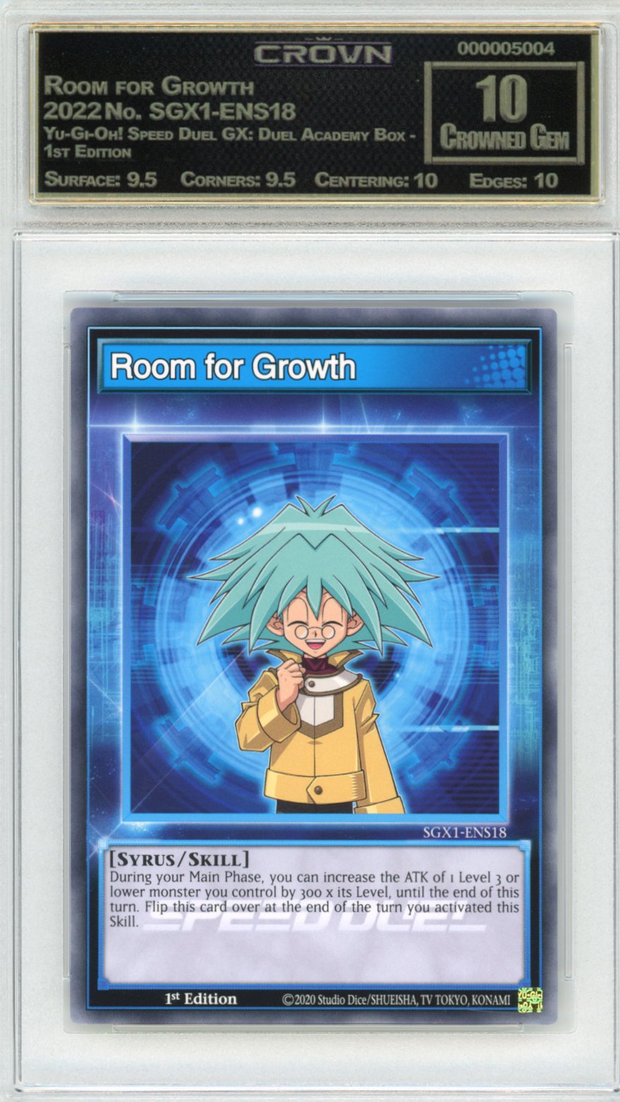 Room for Growth