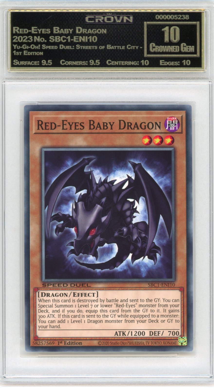 Red-Eyes Baby Dragon