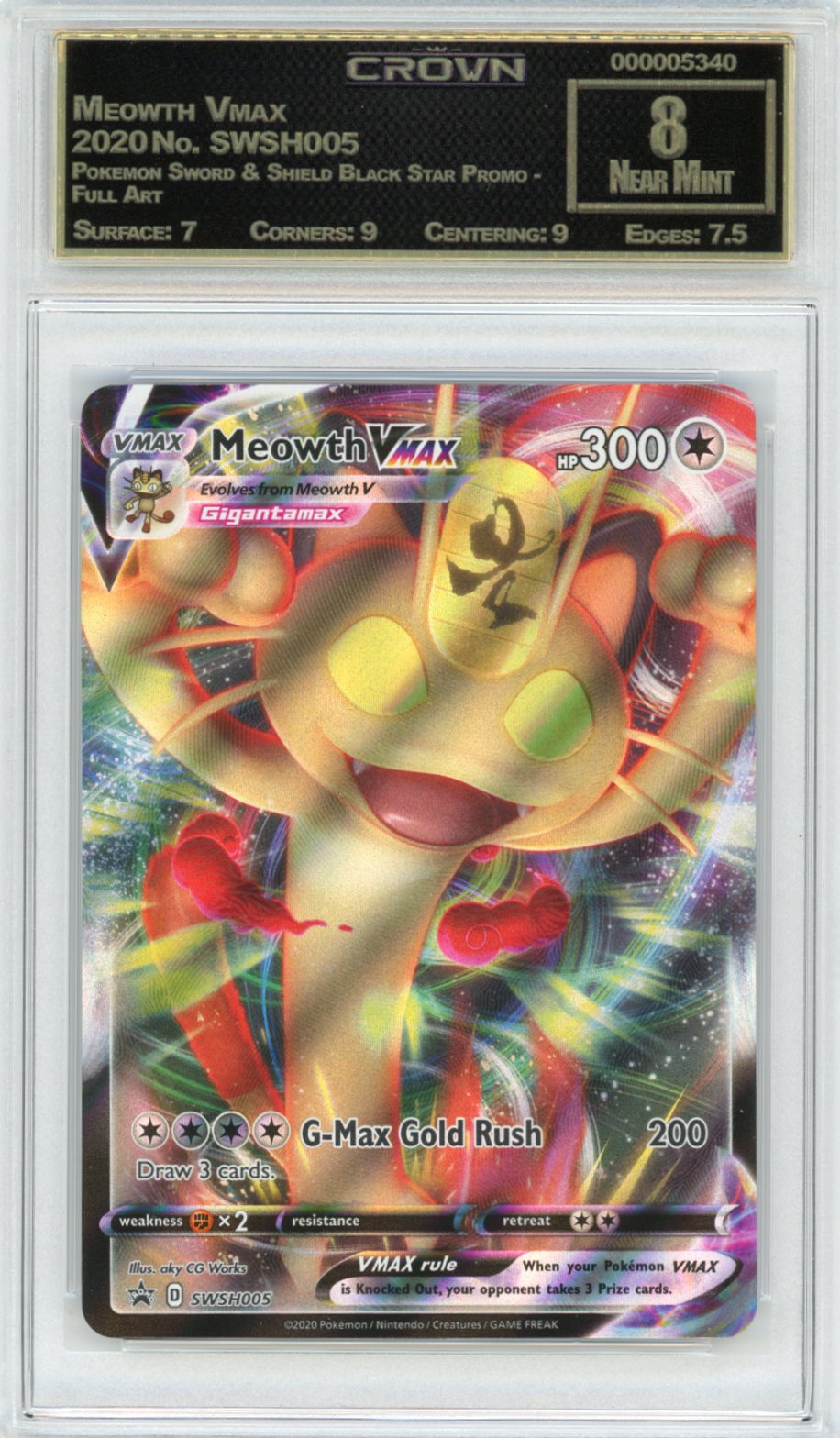 Meowth Vmax