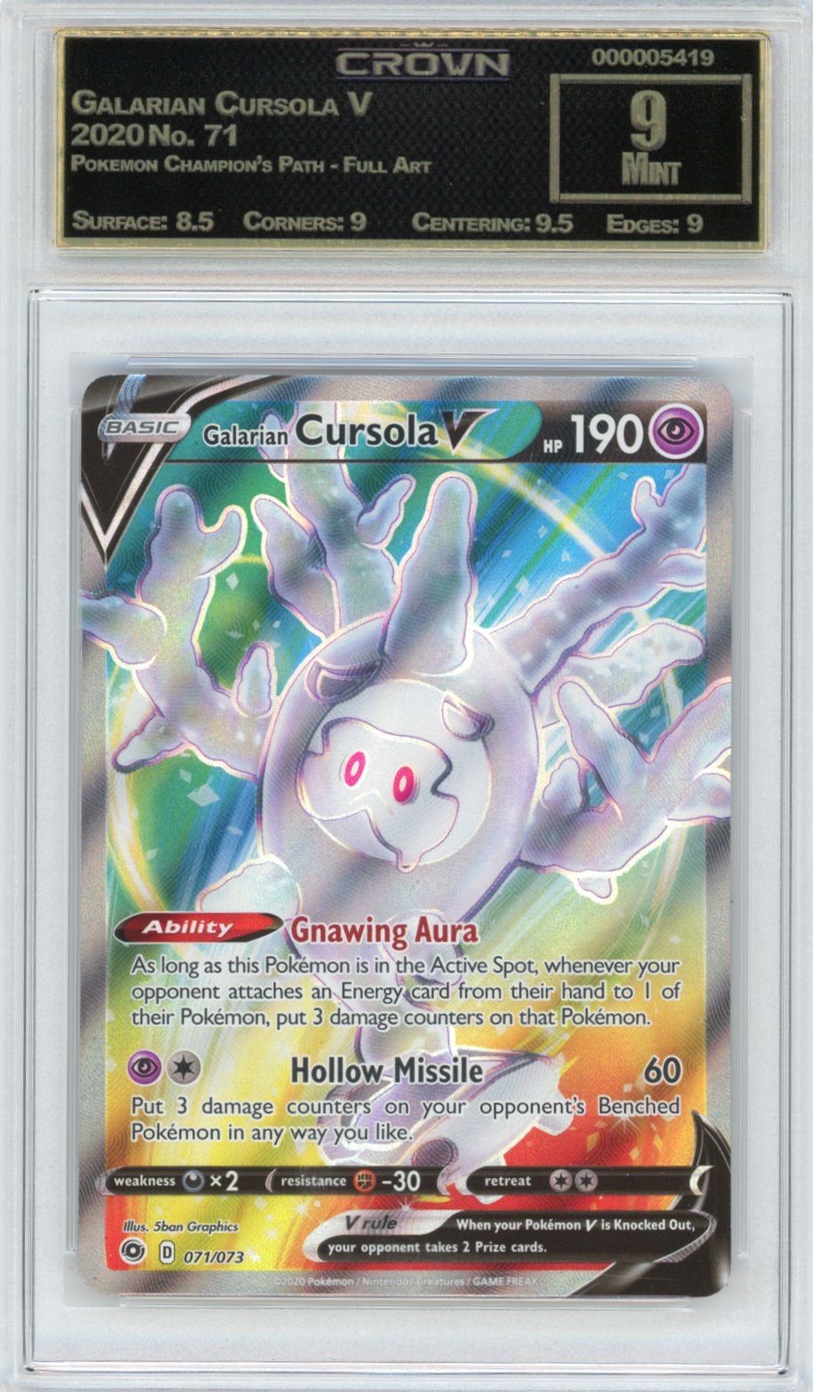 Galarian Cursola V
