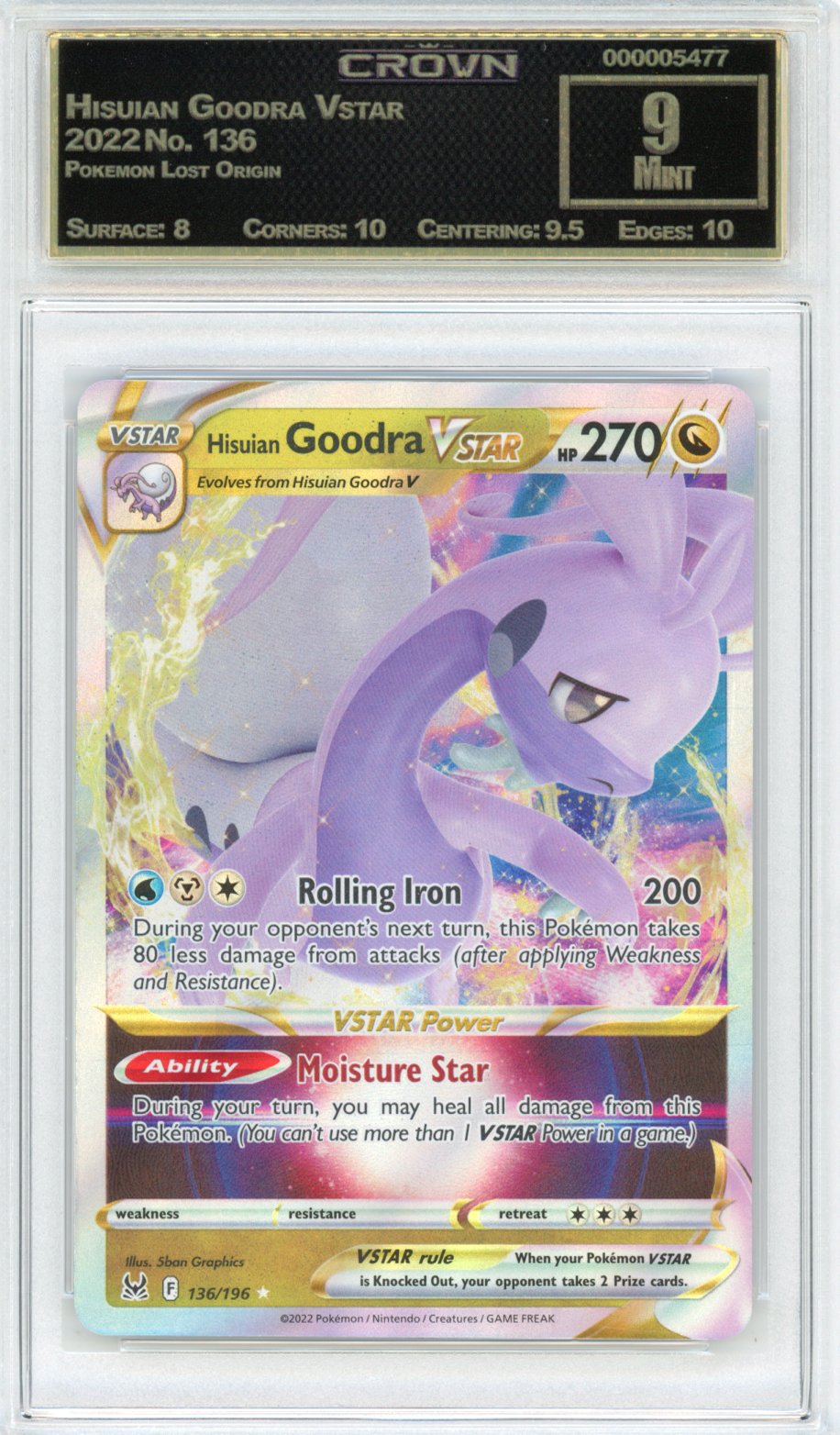 Hisuian Goodra Vstar